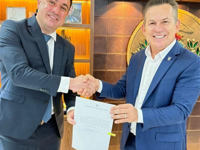 Foto da Notícia: OAB-MT parabeniza Ricardo Almeida pela sua nomeação para desembargador