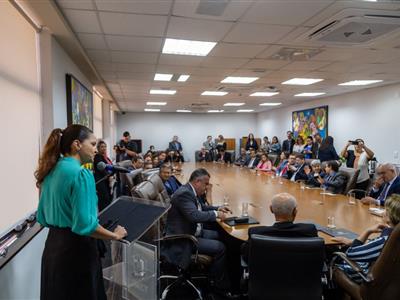 Foto da Notícia: Gisela Cardoso participa de Sessão Solene no Tribunal de Justiça