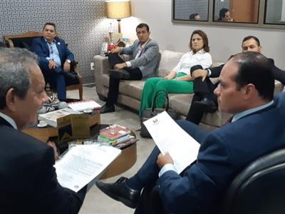 Foto da Notícia: Após fechamento de cadeia pública, OAB-MT recebe comitiva de Aripuanã