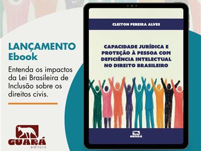 Notícia destaque: Advogado lança livro sobre os direitos das pessoas com Deficiência Intelectual e o disponibiliza gratuitamente