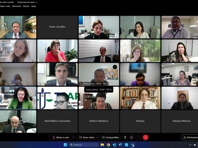 Foto da Notícia: OAB-MT acompanha apresentação da pesquisa de avaliação do Poder Judiciário feita pelo CNJ
