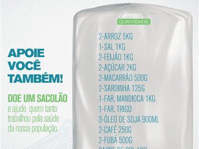 Foto da Notícia: Supermercados aderem à campanha e reduzem preço dos itens da cesta básica para doação